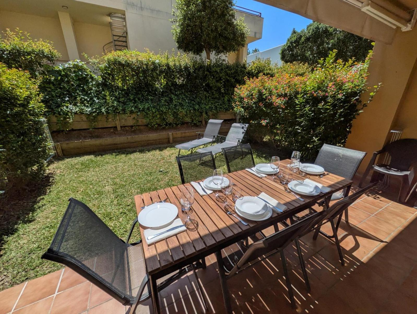 Adosado Nuevo Con Piscina, Playa, Garaje Y Jardin Los Canos De Meca Luaran gambar