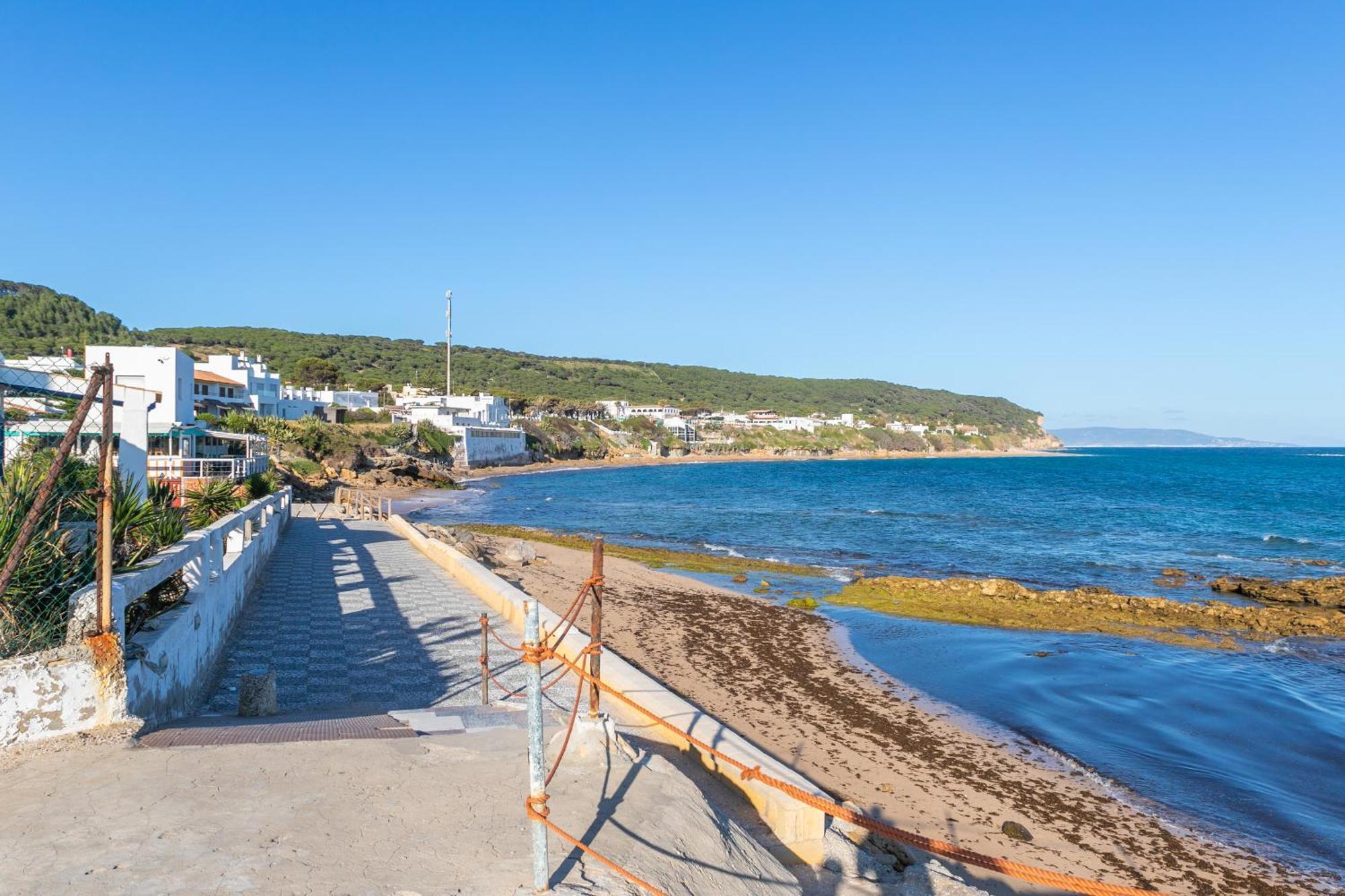 Adosado Nuevo Con Piscina, Playa, Garaje Y Jardin Los Canos De Meca Luaran gambar
