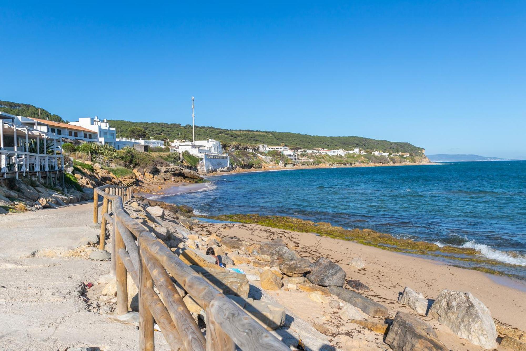 Adosado Nuevo Con Piscina, Playa, Garaje Y Jardin Los Canos De Meca Luaran gambar