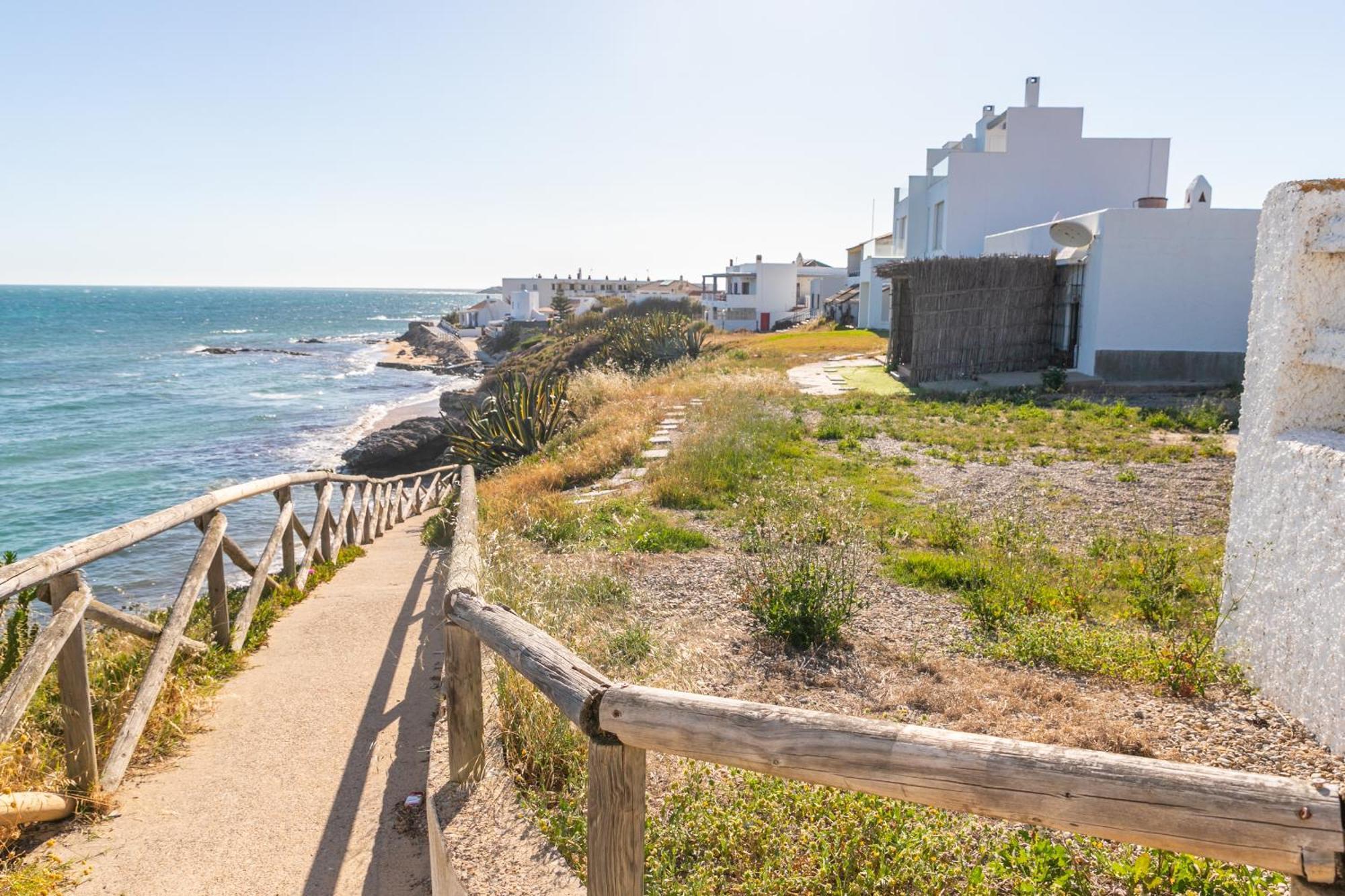 Adosado Nuevo Con Piscina, Playa, Garaje Y Jardin Los Canos De Meca Luaran gambar
