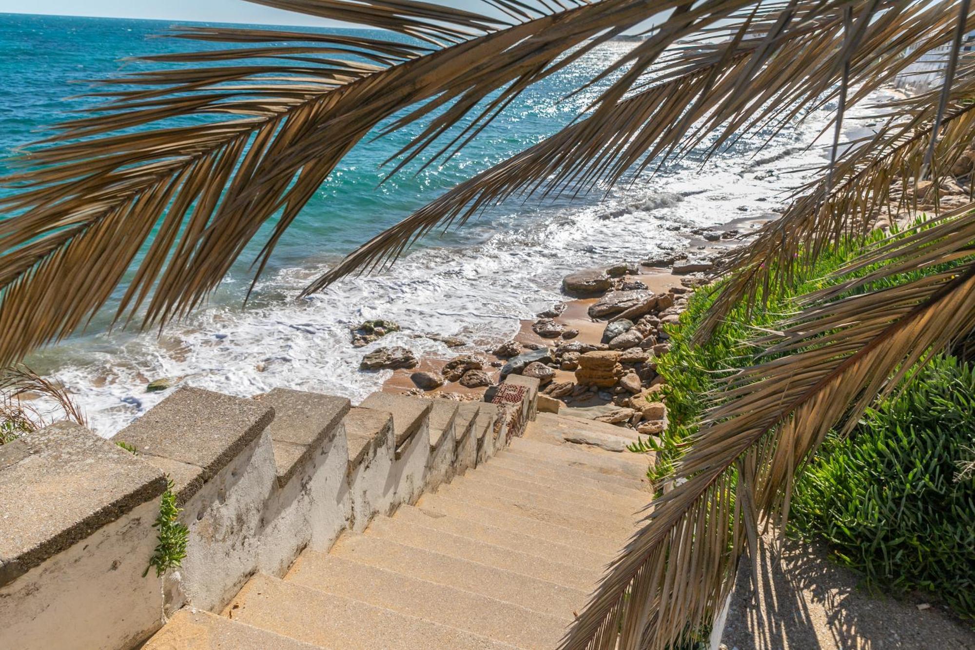 Adosado Nuevo Con Piscina, Playa, Garaje Y Jardin Los Canos De Meca Luaran gambar