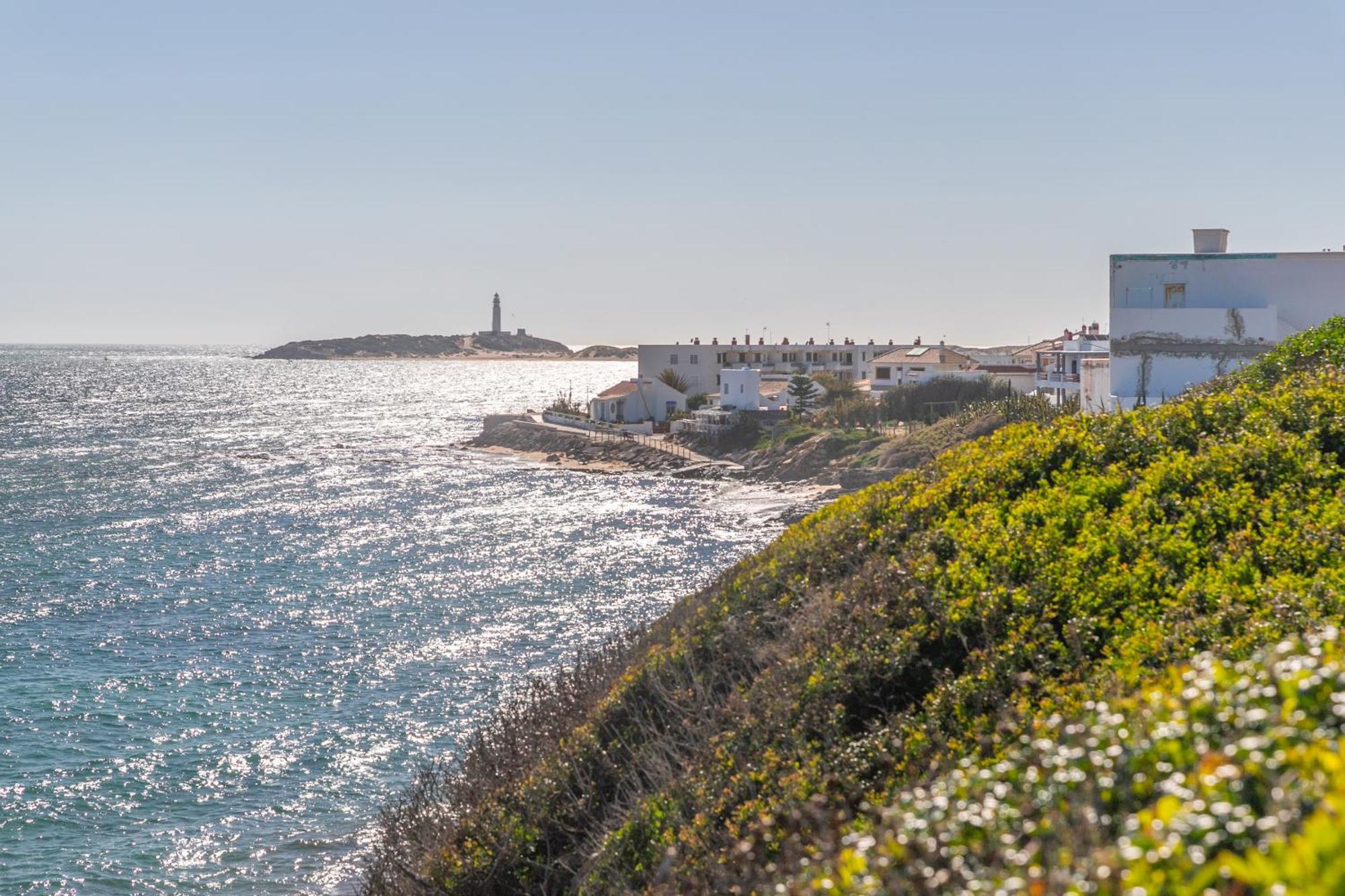 Adosado Nuevo Con Piscina, Playa, Garaje Y Jardin Los Canos De Meca Luaran gambar