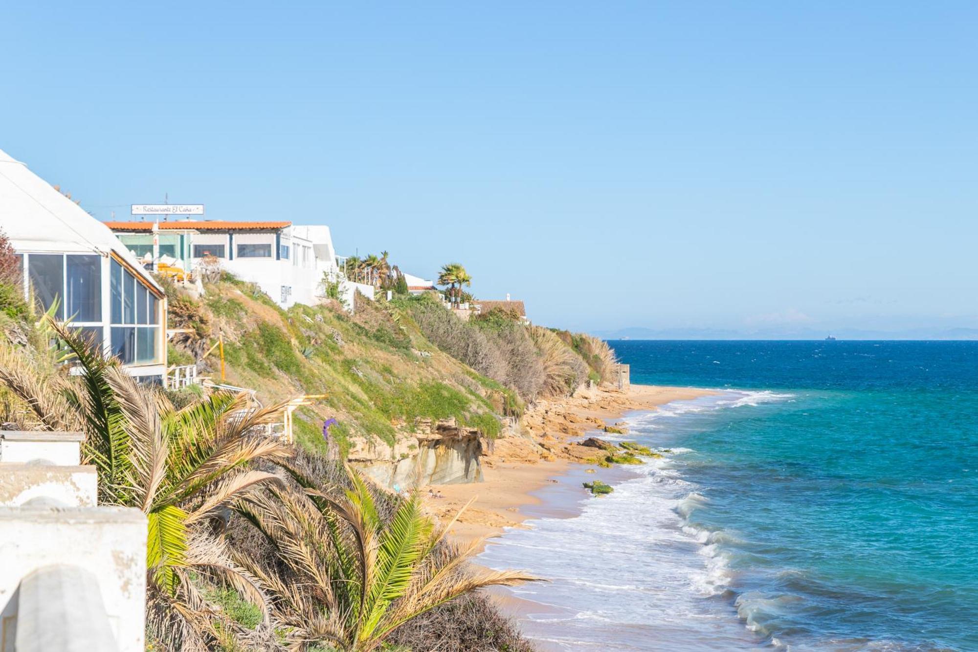 Adosado Nuevo Con Piscina, Playa, Garaje Y Jardin Los Canos De Meca Luaran gambar